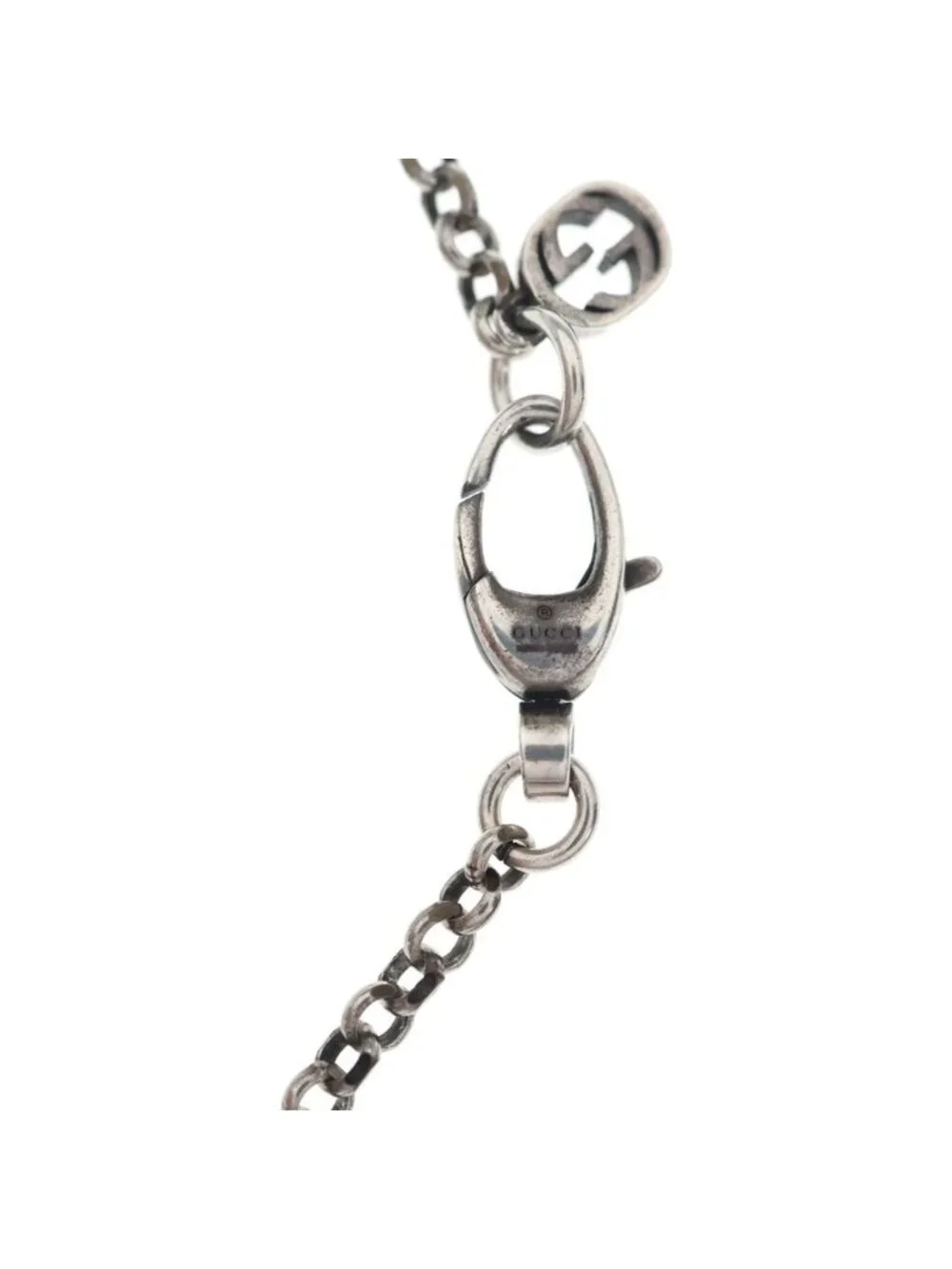 Gucci Double G Key Bracelet Silver